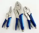 Self-Locking Soft-Grip Plier Set 3pce